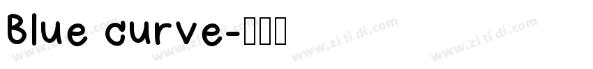 Blue curve字体转换